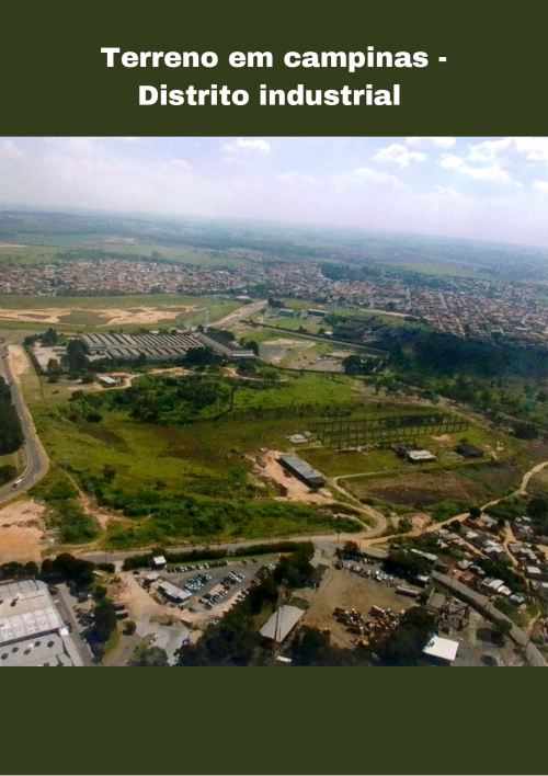 Terreno Distrito Industrial Campinas